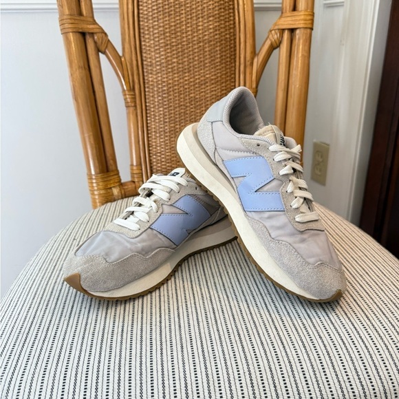 New Balance Women’s 237 Gray Sneakers - Picture 1 of 9